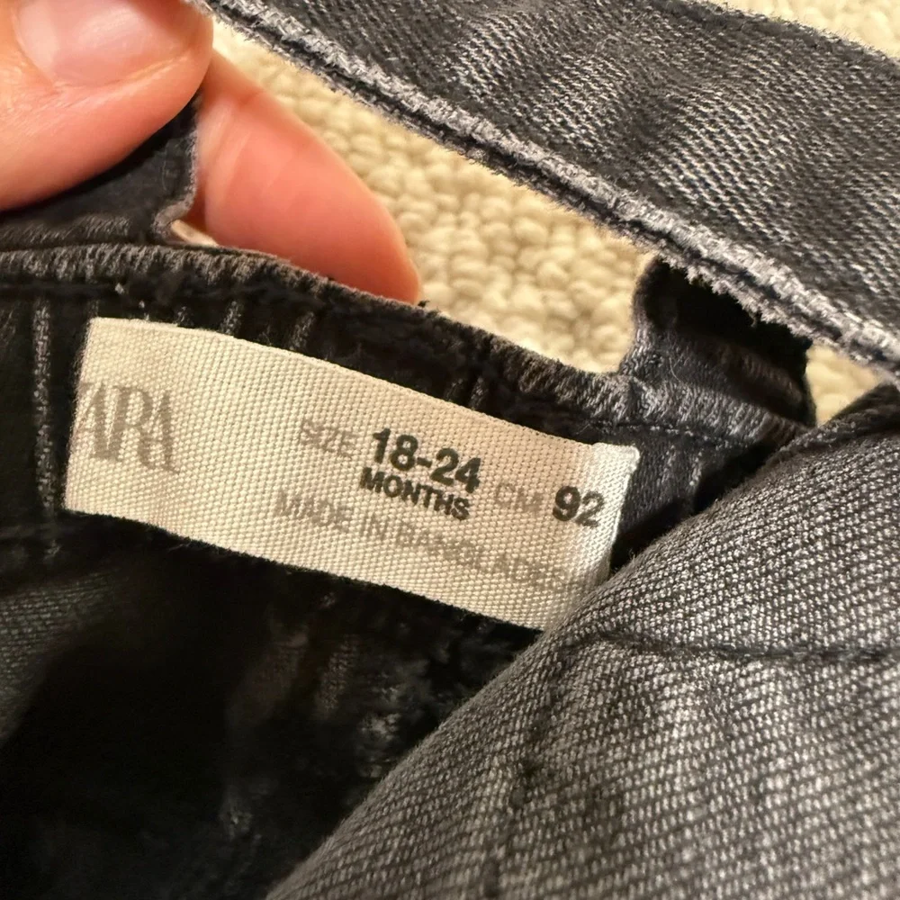 2 Pairs of Zara Denim Overalls